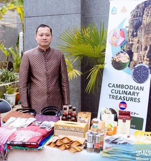 2・21 カンボジア食eventサライ参事官