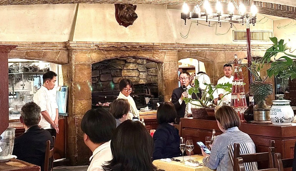 クラタご夫妻挨拶